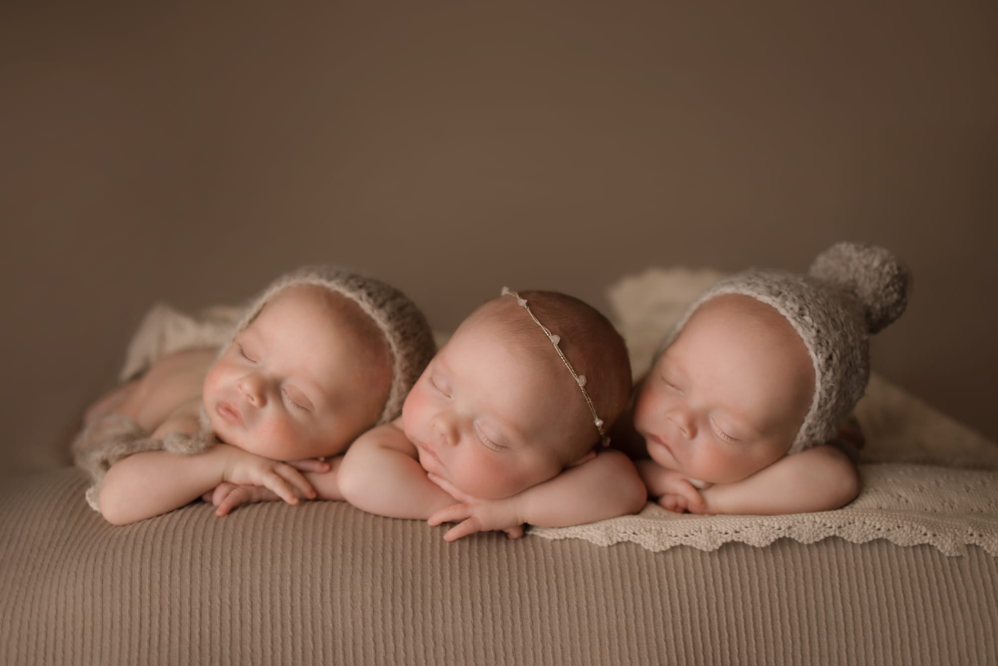 Behind the Lens: Katie’s Quiet Vision – Capturing the Essence of Newborn Triplets