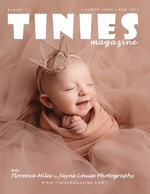 TINIES MAGAZINE - BABIES AUG 2021 LAUNCH